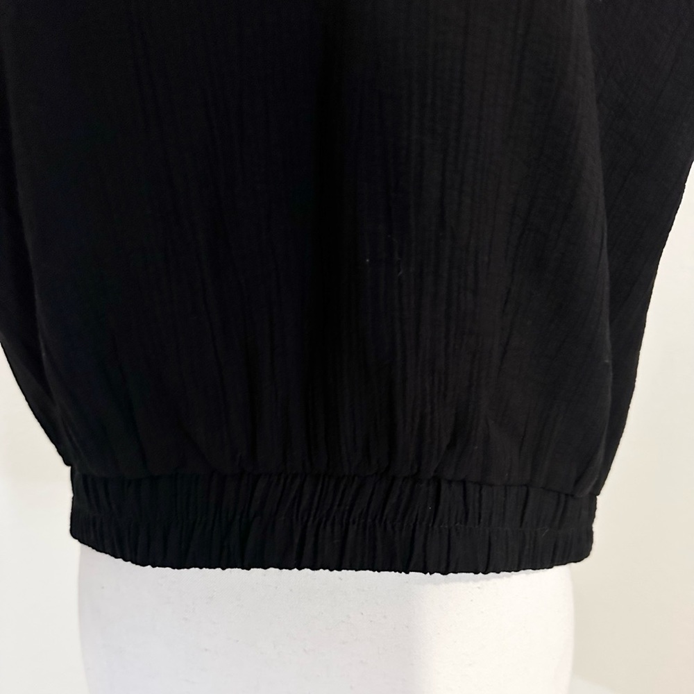 a new day Black V-Neck Blouse - Picture 2 of 4